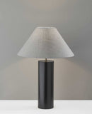 Canopy Black Wood Block Table Lamp - Homeroots - Flyclothing LLC