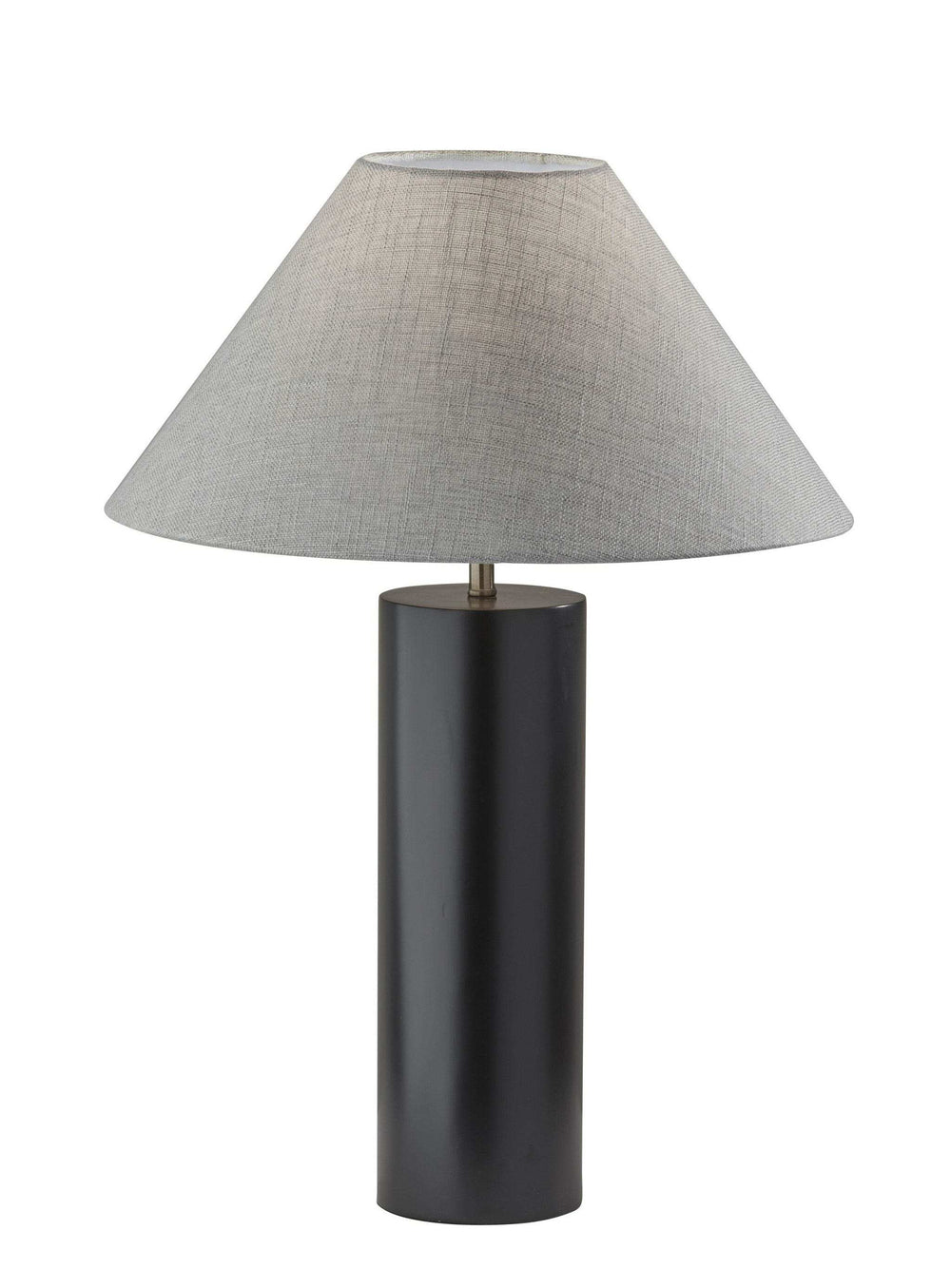 Canopy Black Wood Block Table Lamp - Homeroots - Flyclothing LLC