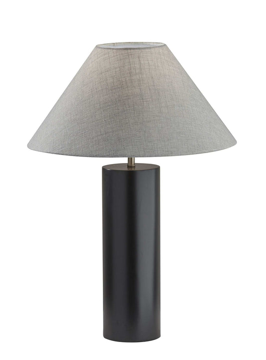 Canopy Black Wood Block Table Lamp - Homeroots - Flyclothing LLC
