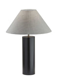 Canopy Black Wood Block Table Lamp - Homeroots - Flyclothing LLC