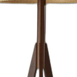 59" Tripod Floor Lamp With Brown Drum Shade - Homeroots - Flyclothing LLC