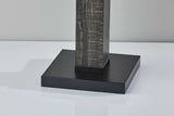 Black Wood Monument Table Lamp - Homeroots - Flyclothing LLC