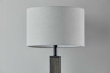 Black Wood Monument Table Lamp - Homeroots - Flyclothing LLC