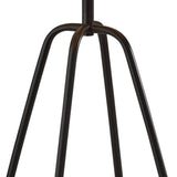 Open Cane Web Natural Shade Dark Bronze Table Lamp - Homeroots - Flyclothing LLC