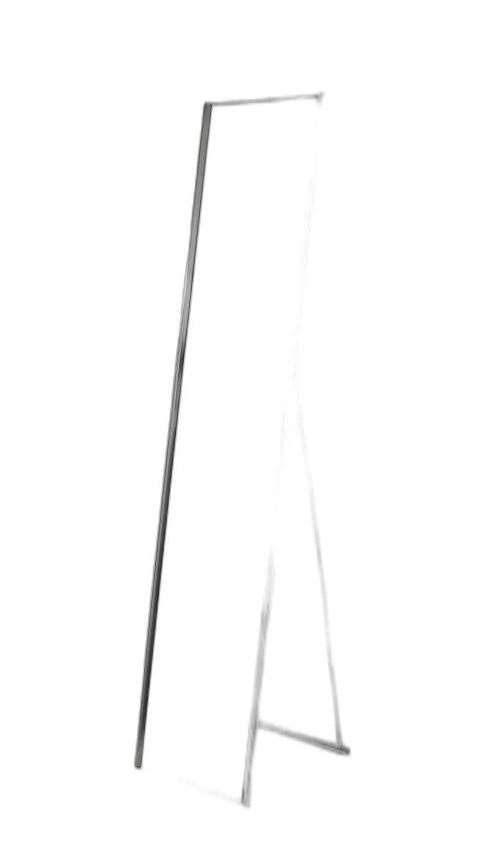 59" Silver Metal Framed Cheval Standing Mirror - Homeroots - Flyclothing LLC