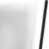 57" Black Rectangle Cheval Standing Metal Framed - Homeroots - Flyclothing LLC