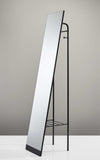 Black Rectangle Cheval Standing Metal Mirror - Homeroots - Flyclothing LLC
