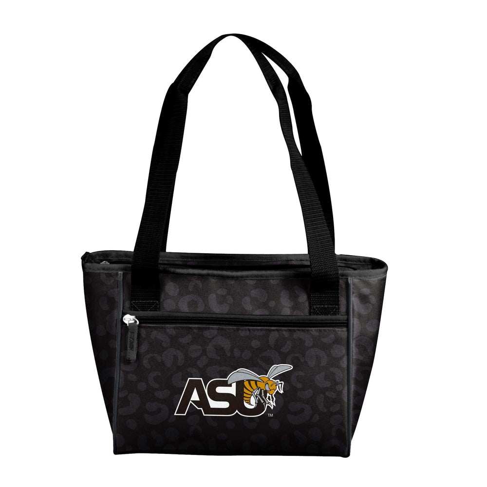 Alabama State Leopard Print 16 Can Cooler Tote - Logo Brands - Flyclothing LLC