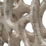 16" Silver Aluminum Twigs Novelty Table Vase - Homeroots