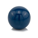 4" X 4" X 4" Blue Aluminum Classic Sphere - Homeroots