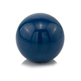 4" X 4" X 4" Blue Aluminum Classic Sphere - Homeroots