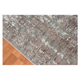 4' X 6' Ivory and Gray Abstract Power Loom Area Rug - Homeroots - Flyclothing LLC
