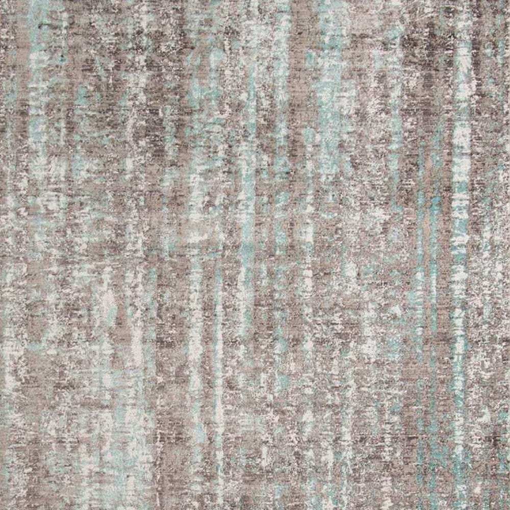 4' X 6' Ivory and Gray Abstract Power Loom Area Rug - Homeroots - Flyclothing LLC