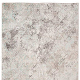 4' X 6' Gray and Black Abstract Power Loom Handmade Area Rug - Homeroots - Flyclothing LLC