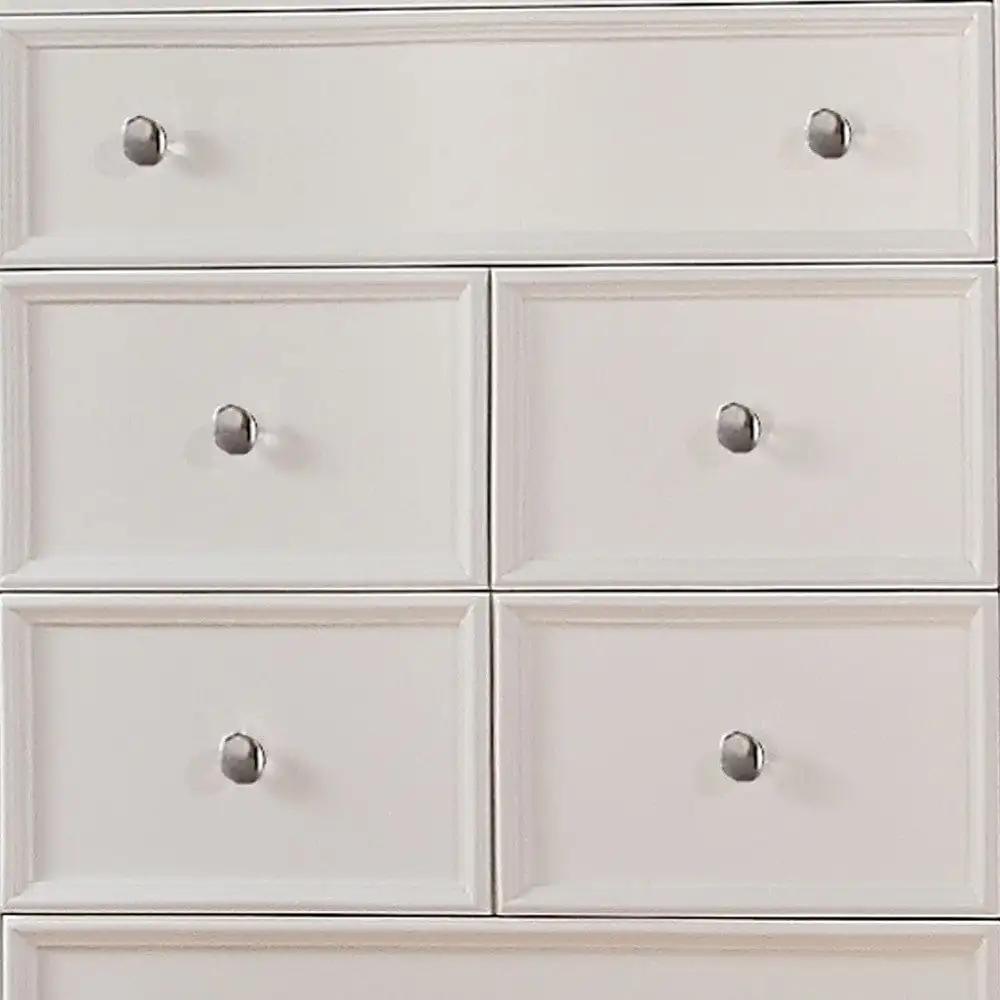 36" White Solid Wood - Homeroots