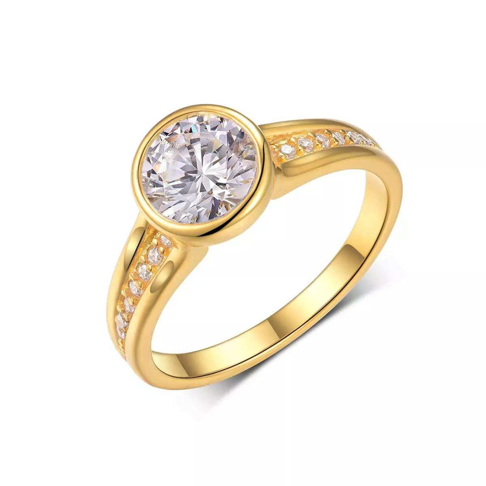 1.2 Carat Moissanite 925 Sterling Silver Ring - Trendsi - Flyclothing LLC