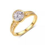 1.2 Carat Moissanite 925 Sterling Silver Ring - Trendsi - Flyclothing LLC