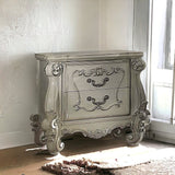 31" White Two Drawers Nightstand - Homeroots - Flyclothing LLC