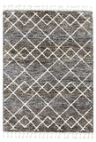 3' X 5' Brown Geometric Area Rug - Homeroots - Flyclothing LLC