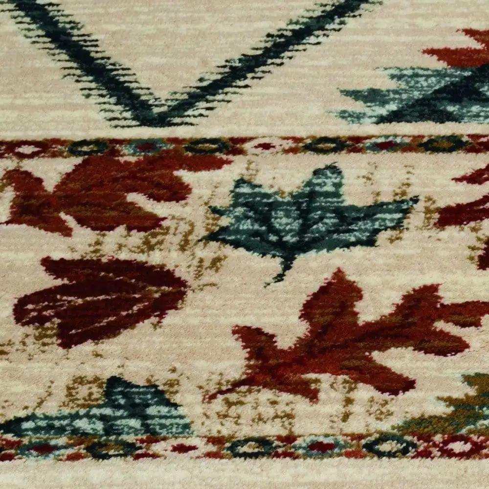 3' X 5' Ivory Southwestern Area Rug - Homeroots - Flyclothing LLC