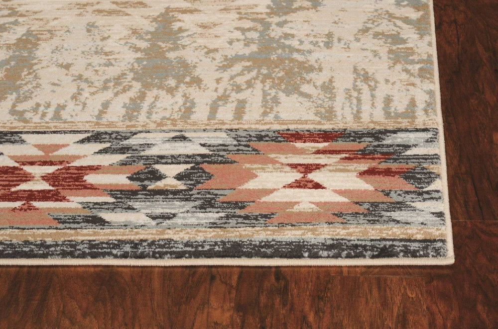 3' X 5' Ivory Southwestern Area Rug - Homeroots - Flyclothing LLC