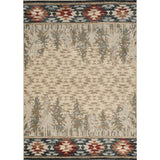8' X 10' Ivory Pines Area Rug - Homeroots - Flyclothing LLC