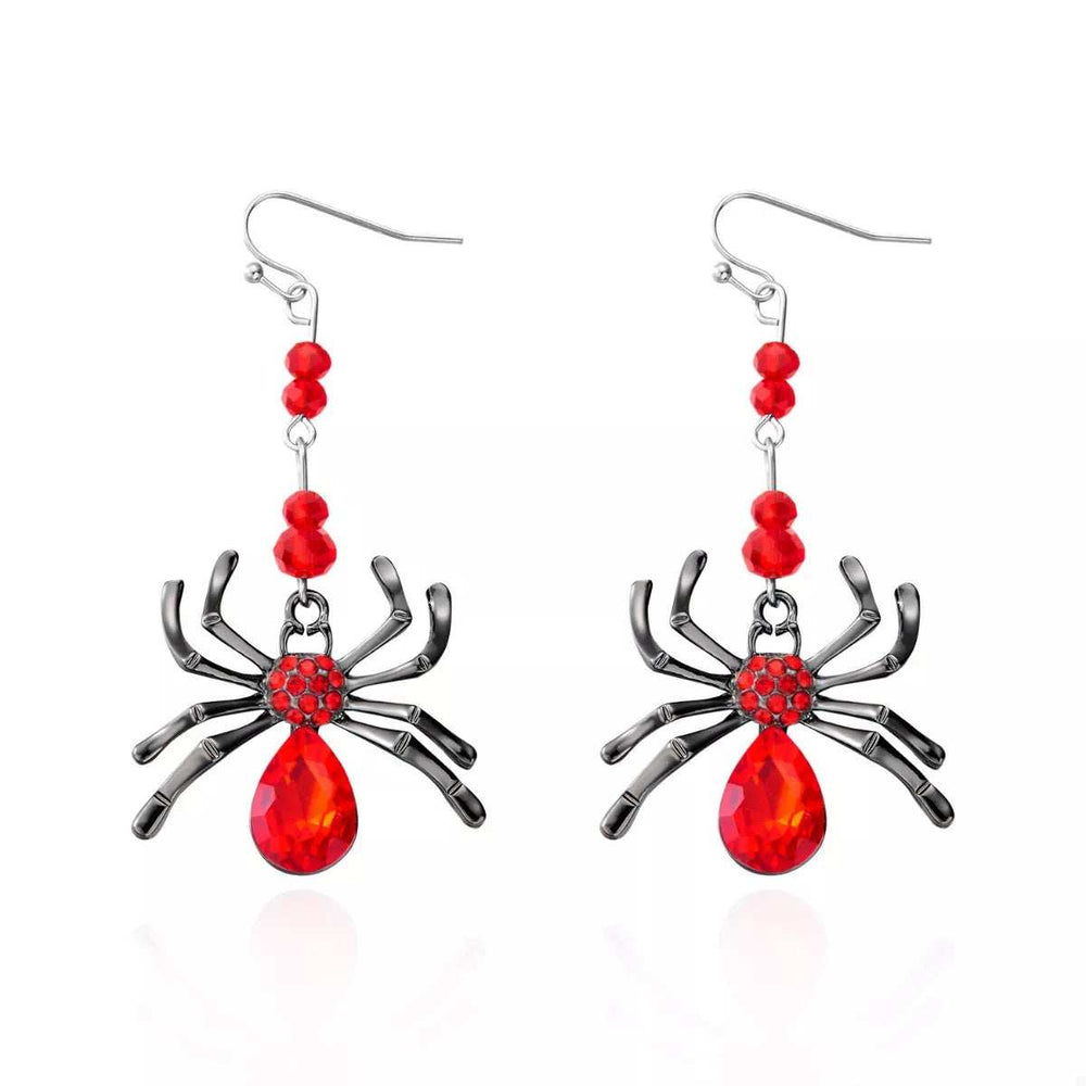 Halloween Spider Dangle Earrings - Trendsi - Flyclothing LLC