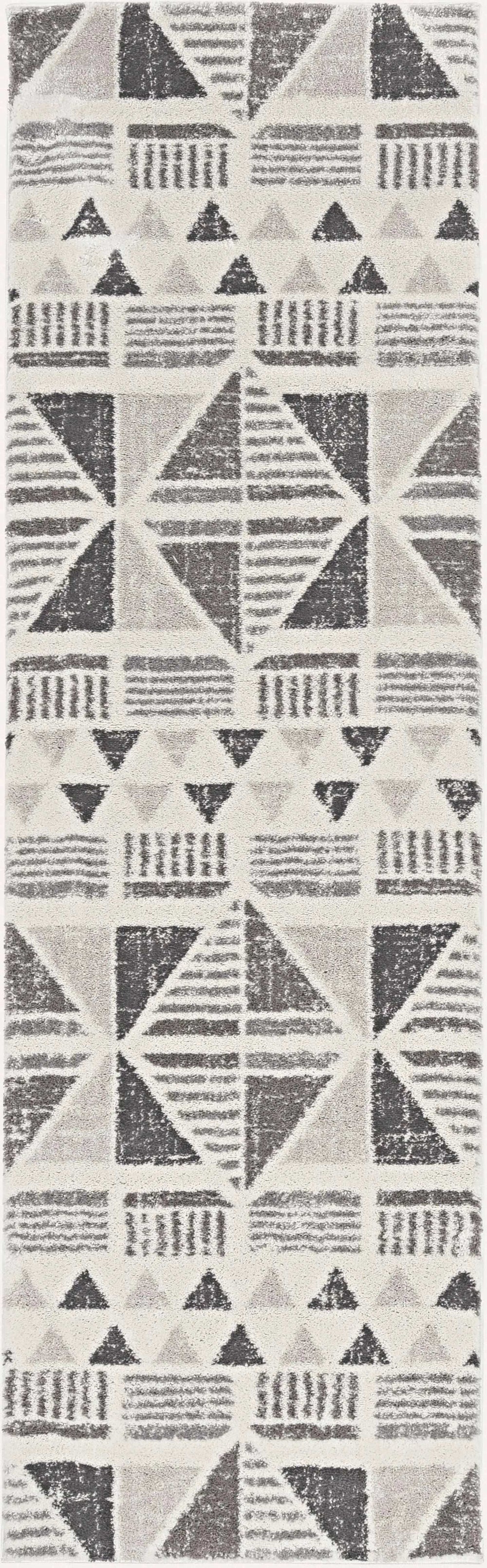 8' X 8' Ivory Runner Rug - Homeroots - Flyclothing LLC