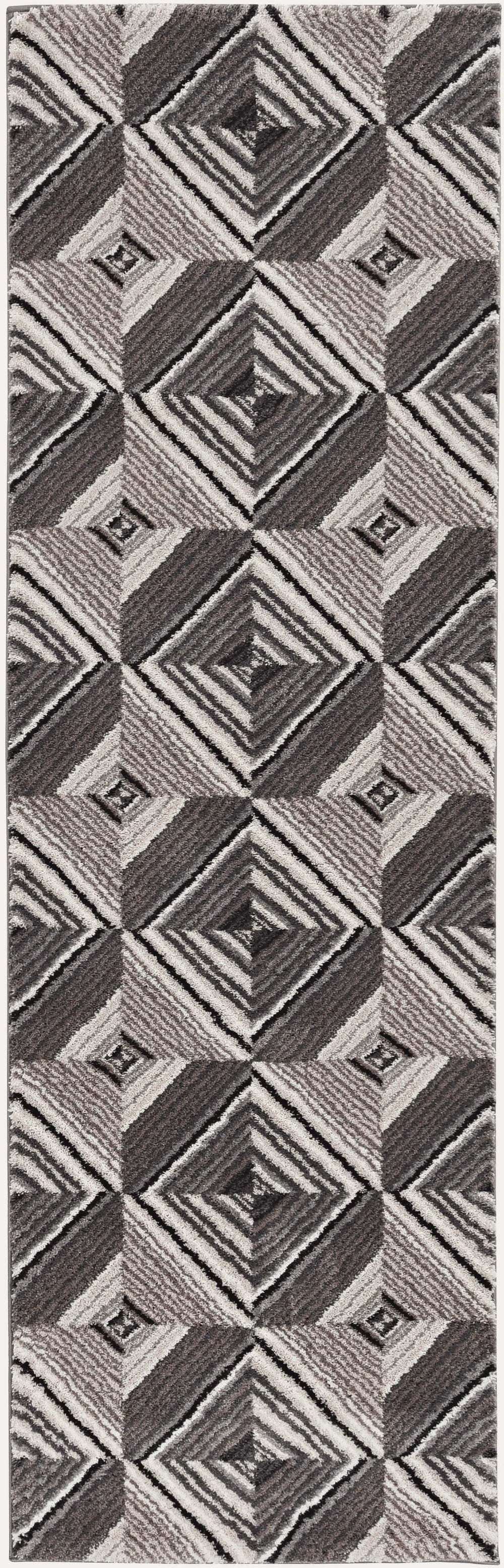 8' X 8' Gray Runner Rug - Homeroots - Flyclothing LLC