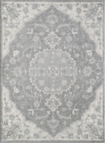 8' X 10' Gray Medallion Area Rug - Homeroots - Flyclothing LLC