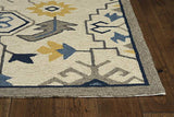 2' X 3' Ivory Southwestern Hand Tufted Area Rug - Homeroots - Flyclothing LLC