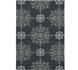 3' X 5' Charcoal Medallion Hand Tufted Area Rug - Homeroots - Flyclothing LLC