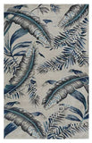 8' X 11' Blue and Gray Wool Hand Tufted Area Rug - Homeroots - Flyclothing LLC