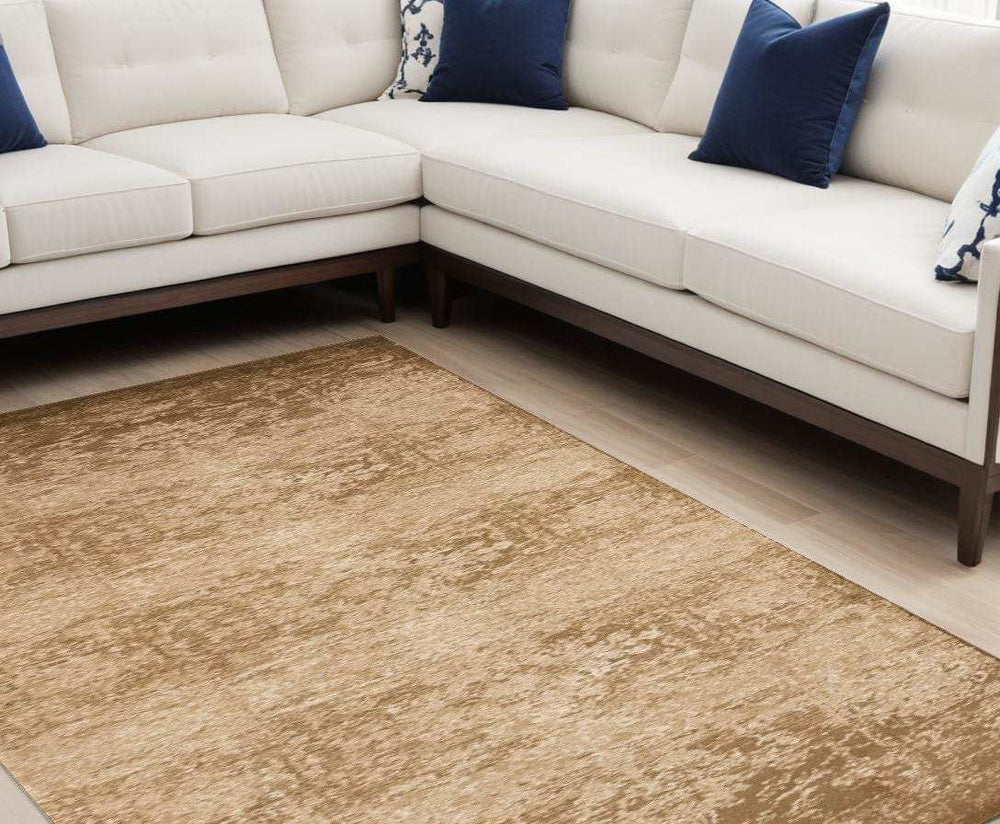 7' X 10' Beige Area Rug - Homeroots - Flyclothing LLC