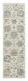 7' X 10' Ivory Hand Tufted Space Dyed Traditional Floral Indoor Area Rug - Homeroots - Flyclothing LLC
