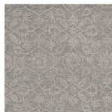 5' X 7' Grey Floral Vines Wool Indoor Area Rug - Homeroots - Flyclothing LLC