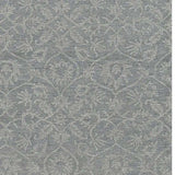 9' X 13' Grey Hand Tufted Space Dyed Floral Ogee Indoor Area Rug - Homeroots - Flyclothing LLC
