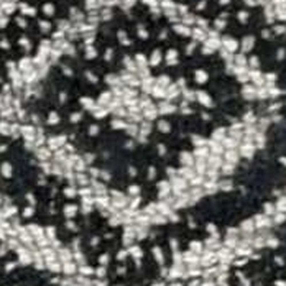 7' X 10' Grey Black Hand Tufted Space Dyed Geometric Indoor Area Rug - Homeroots - Flyclothing LLC