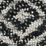 7' X 10' Grey Black Hand Tufted Space Dyed Geometric Indoor Area Rug - Homeroots - Flyclothing LLC