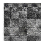 108 X 156 Grey Or Black Wool Rug - Homeroots - Flyclothing LLC
