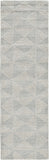 5' X 7' Ivory Geometric Pattern Wool Indoor Area Rug - Homeroots - Flyclothing LLC