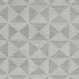 5' X 7' Ivory Geometric Pattern Wool Indoor Area Rug - Homeroots - Flyclothing LLC