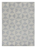 8' X 11' Ivory Hand Tufted Space Dyed Geometric Indoor Area Rug - Homeroots - Flyclothing LLC