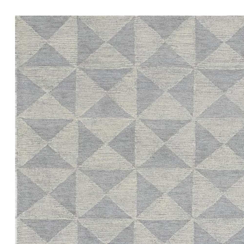 8' X 11' Ivory Hand Tufted Space Dyed Geometric Indoor Area Rug - Homeroots - Flyclothing LLC