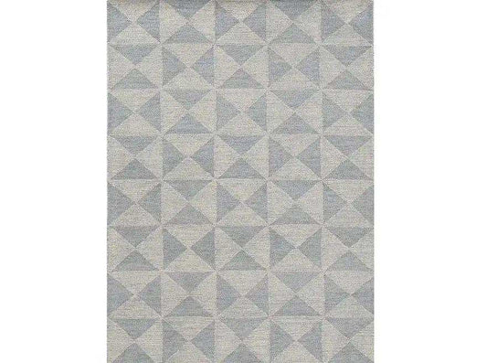 9' X 13' Ivory Hand Tufted Space Dyed Geometric Indoor Area Rug - Homeroots - Flyclothing LLC