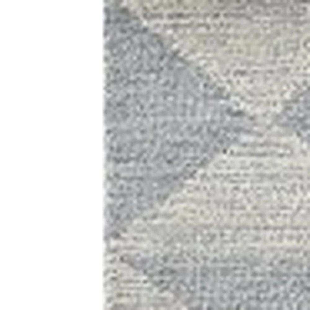 9' X 13' Ivory Hand Tufted Space Dyed Geometric Indoor Area Rug - Homeroots - Flyclothing LLC