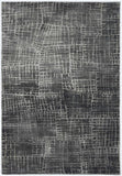 2' X 7' Grey Abstract Lines Runner Rug - Homeroots - Flyclothing LLC
