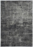 2' X 7' Grey Abstract Lines Runner Rug - Homeroots - Flyclothing LLC