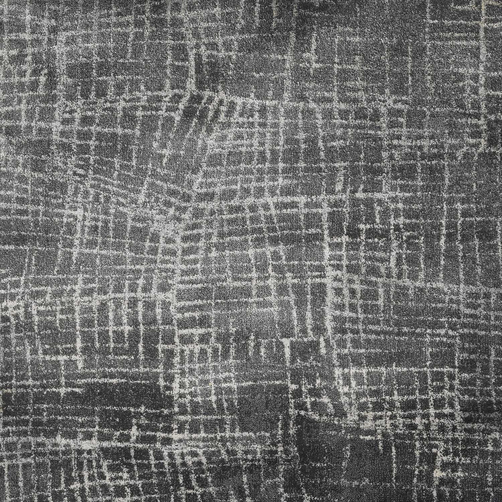 5' X 8' Grey Machine Woven Abstract Scratch Indoor Area Rug - Homeroots - Flyclothing LLC