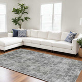 8' X 10' Gray Hand Loomed Area Rug - Homeroots - Flyclothing LLC